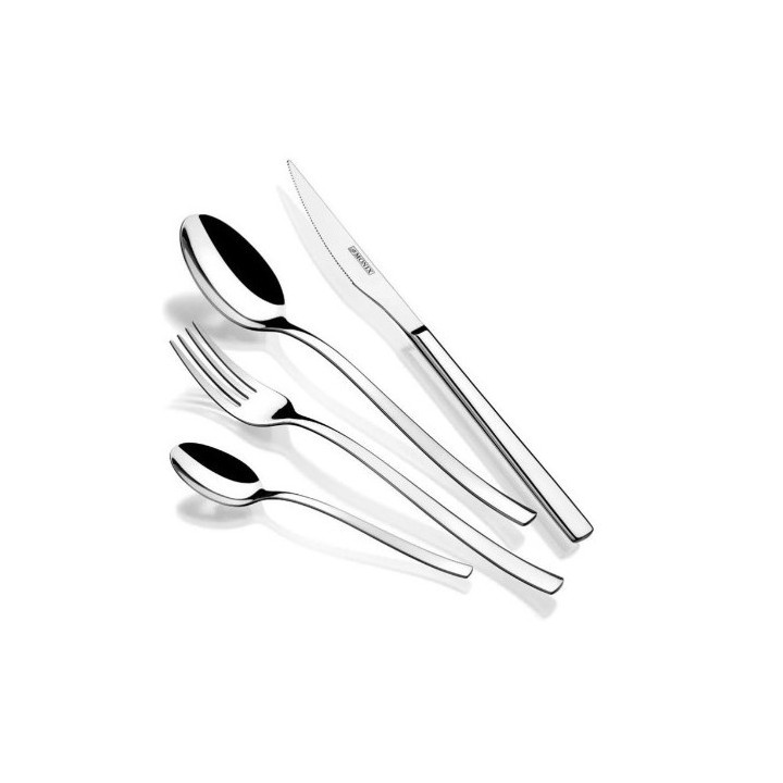 SET 24 CUBIERTOS ACERO INOX GENOVA MONIX