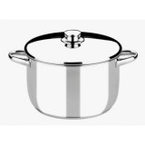 OLLA DE ACERO INOXIDABLE 16CM 2 LITROS OPTIMA CON TAPA ACERO MONIX