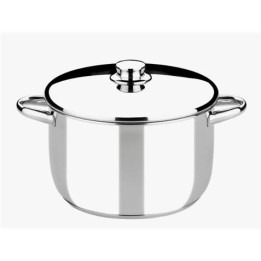 OLLA DE ACERO INOXIDABLE 18CM 3 LITROS OPTIMA CON TAPA ACERO MONIX