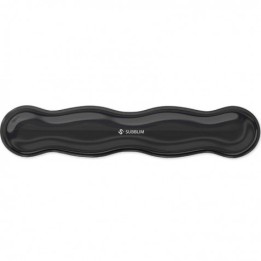REPOSAMUÑECAS ERGO CRISTAL FLEX NEGRO SUBBLIM