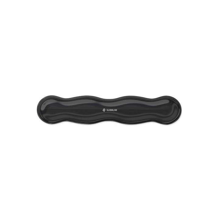 REPOSAMUÑECAS ERGO CRISTAL FLEX NEGRO SUBBLIM