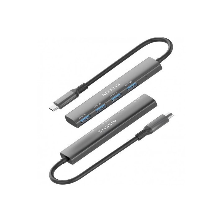 HUB TIPO C USB 3.0 4 PUERTOS AISENS