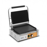 SANDWICHERA INDUSTRIAL SUPERFICIE MIXTA (RAYADA + LISA) 2200W CHEF PRO