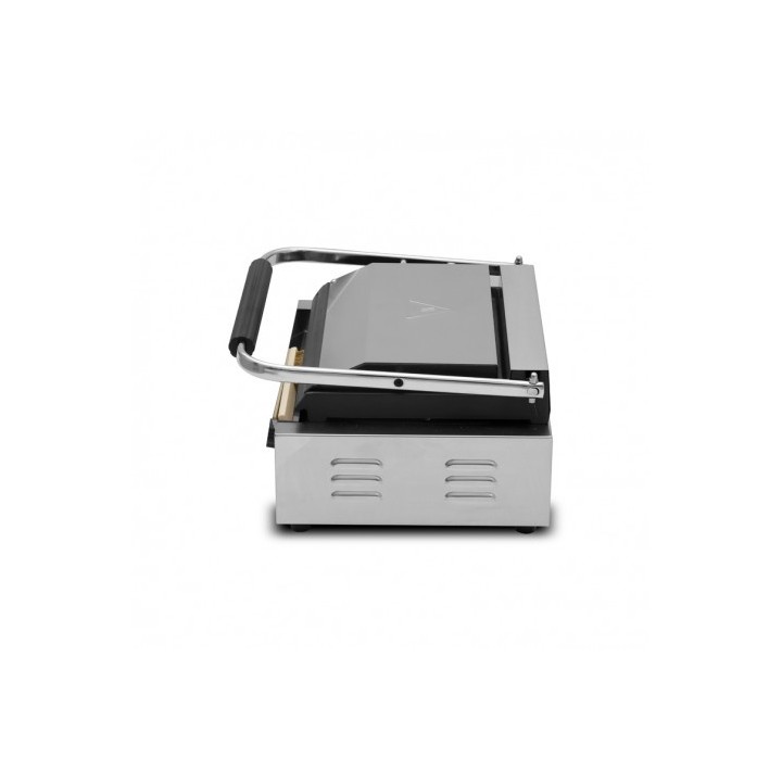 SANDWICHERA INDUSTRIAL SUPERFICIE MIXTA (RAYADA + LISA) 2200W CHEF PRO
