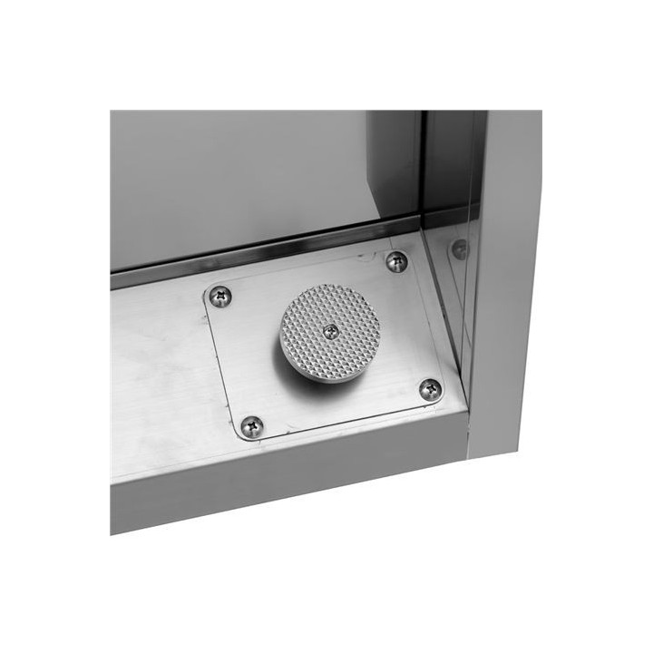 LAVAMANOS ACERO INOX INDUSTRIAL CON GRIFO DE PIE Y DISPENSADOR CHEF PRO
