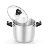 OLLA DE ACERO INOX CON TAPA DE CRISTAL 30CM ELITE MONIX