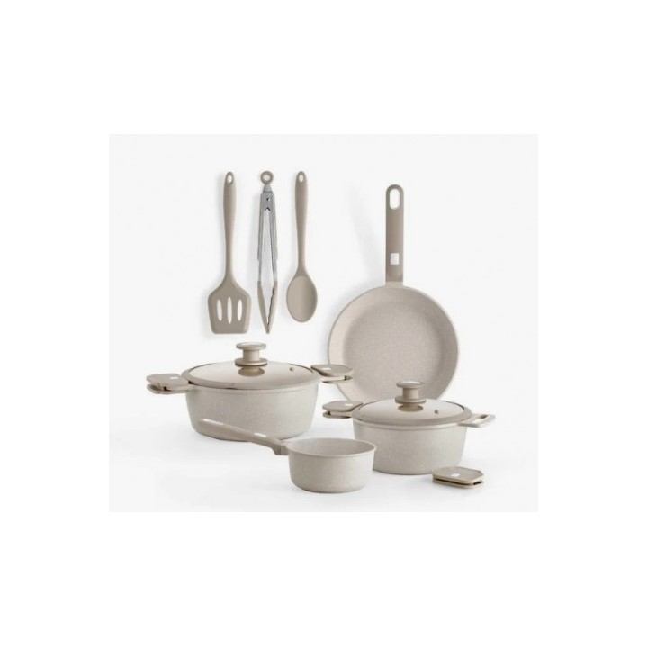 BATERIA DE COCINA 9 PIEZAS DENMARK MONIX