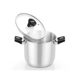 OLLA DE ACERO INOX CON TAPA DE CRISTAL 18CM ELITE MONIX