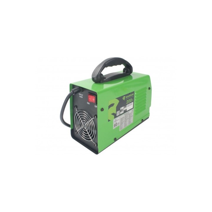 SOLDADOR INVERTER ELECTRODOS 200 AMP SAURIUM