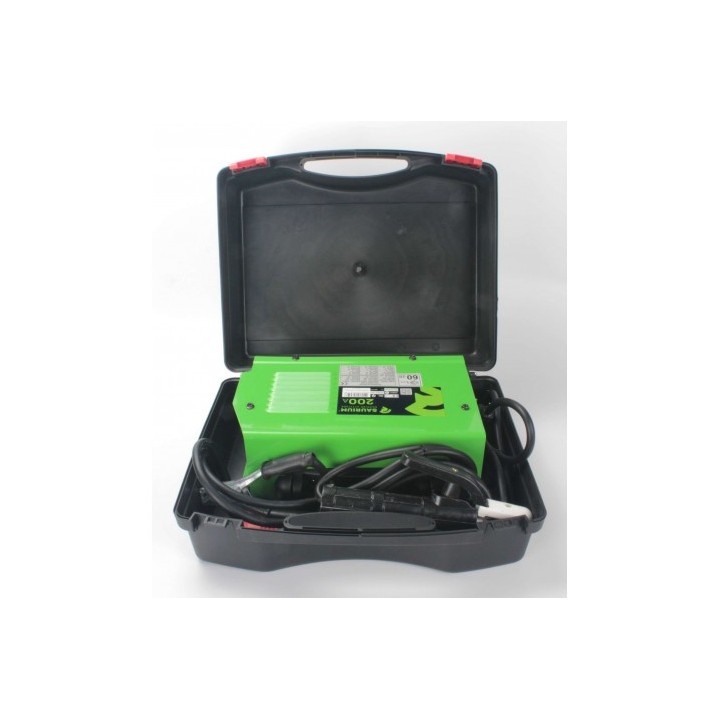 SOLDADOR INVERTER ELECTRODOS 200 AMP SAURIUM