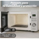 MICROONDAS SIN PLATO CON GRILL 20 LITROS 700W GRUNKEL