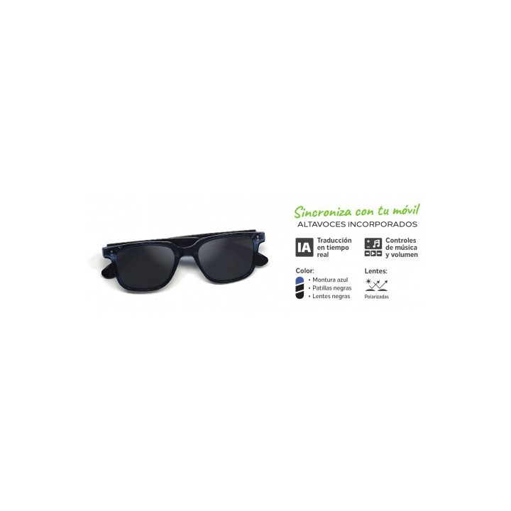 GAFAS BLUETOOTH CON AUDIO-X Y APP TRADUCCION SIMULTANEA GB-7706 GEN-X
