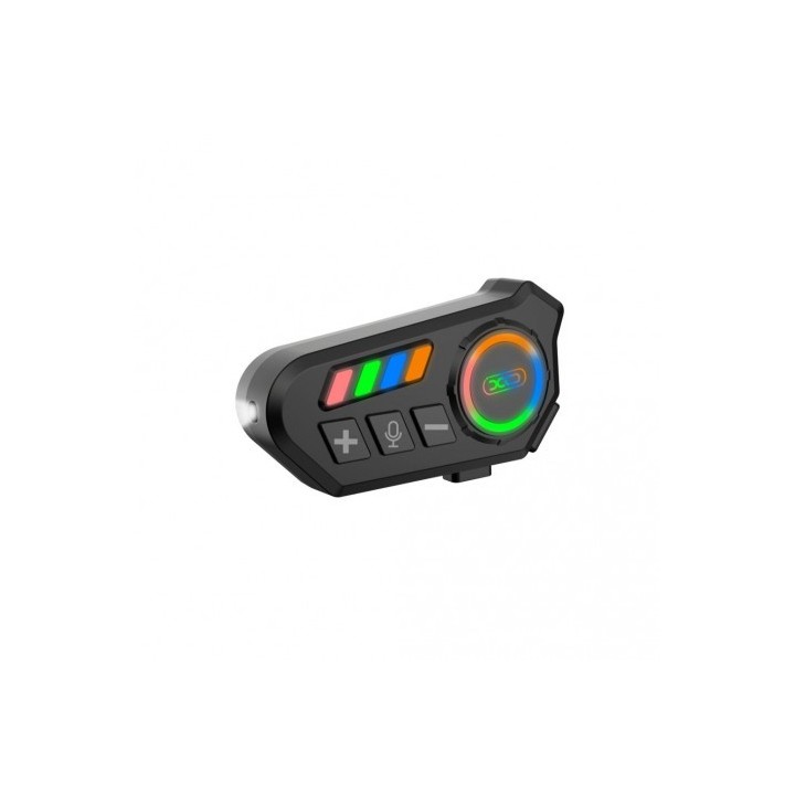 AURICULAR MANOS LIBRES BLUETOOTH PARA CASCO CON RGB BE56 XO