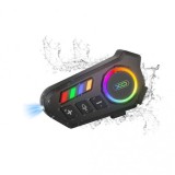 AURICULAR MANOS LIBRES BLUETOOTH PARA CASCO CON RGB BE56 XO