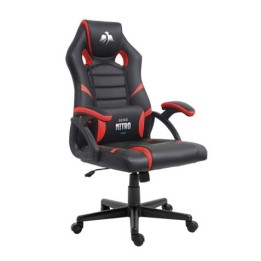 REACONDICIONADA SILLA GAMING SERIE NITRO NEGRO/ROJO CROMAD