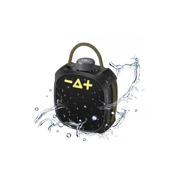 ALTAVOZ BLUETOOTH PORTATIL IP66 NEGRO F77 XO