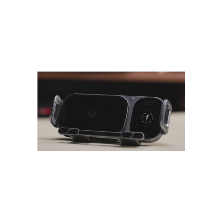 SOPORTE DE COCHE CONTROL TACTIL CON CARGA INALAMBRICA 15W WX042 XO