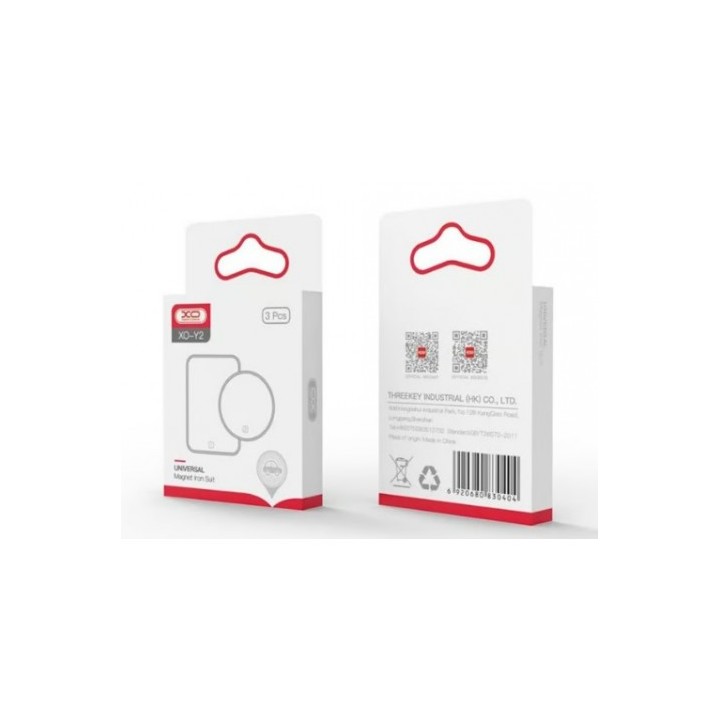 PACK 3 LAMINAS MAGNETICAS PARA SMARTPHONES XO