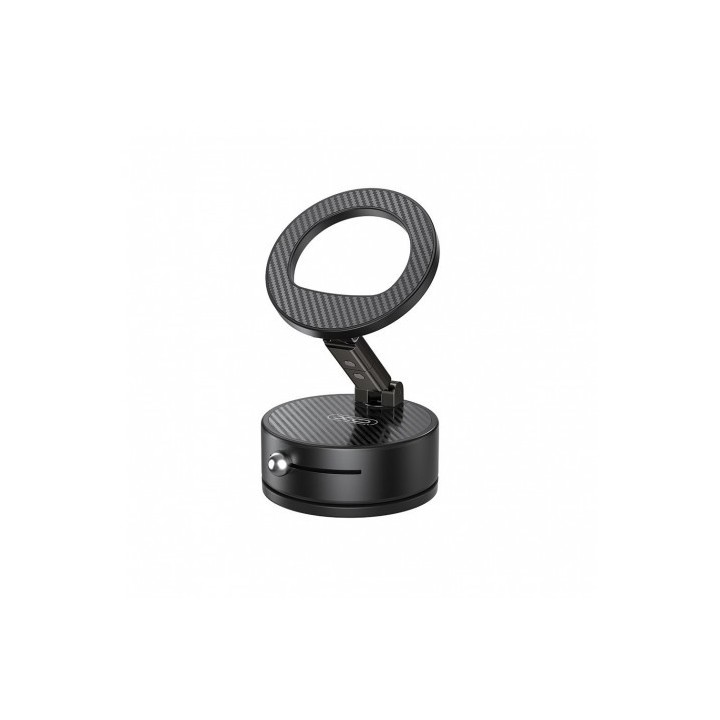 SOPORTE COCHE SMARTPHONE POR VACIO / MAGNETICO C188 NEGRO XO