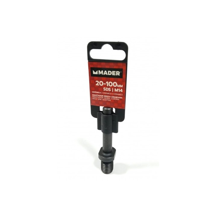 ADAPTADOR SDS PARA SIERRA CORONA M14X100MM MADER