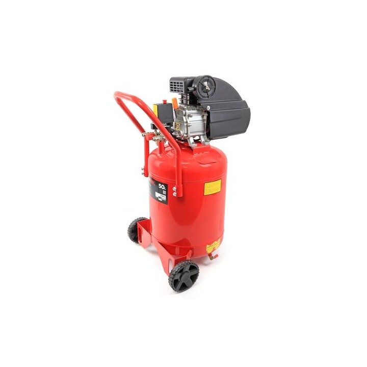 COMPRESOR DE AIRE VERTICAL 50 LITROS | 2HP | 8BAR MADER