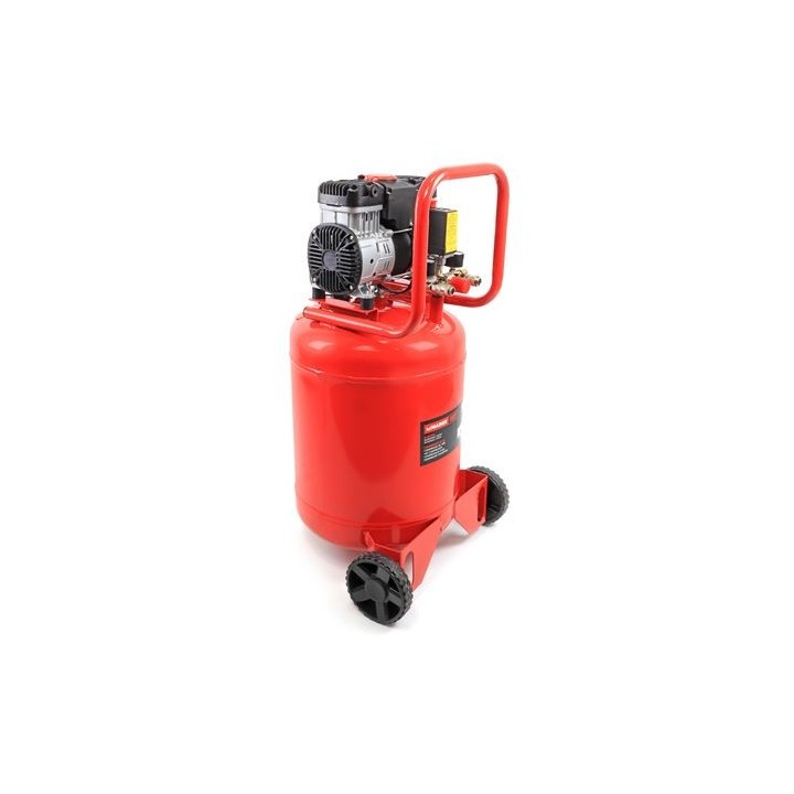 COMPRESOR DE AIRE VERTICAL 50 LITROS | 2HP | 8BAR | SILENCIOSO MADER