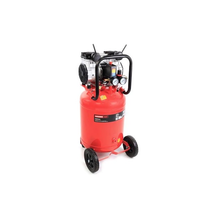 COMPRESOR DE AIRE VERTICAL 50 LITROS | 2HP | 10BAR | SILENCIOSO MADER