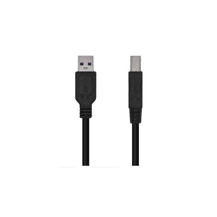 CABLE IMPRESORA USB 3.0 2 METROS NEGRO AISENS