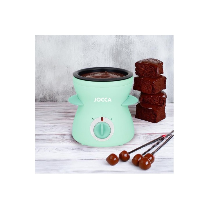 FONDUE DE CHOCOLATE 25W TURQUESA JOCCA