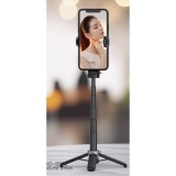 SOPORTE TRIPODE Y STICK SELFIE BLUETOOTH SS29 NEGRO XO