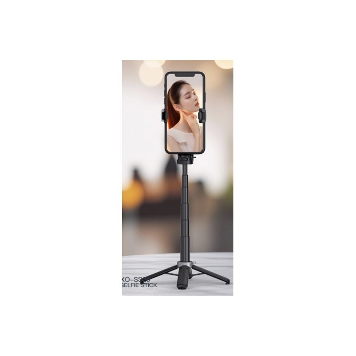 SOPORTE TRIPODE Y STICK SELFIE BLUETOOTH SS29 NEGRO XO