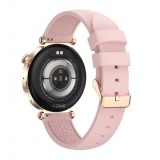 SMARTWATCH J13 1.19" AMOLED | IP68 | DEPORTES | DORADO/ROSA XO