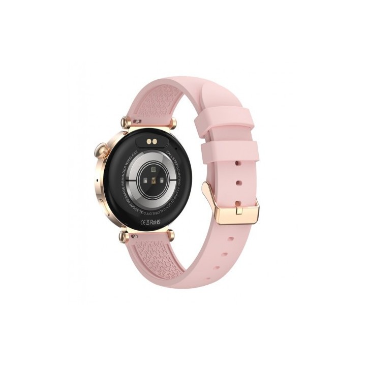 SMARTWATCH J13 1.19" AMOLED | IP68 | DEPORTES | DORADO/ROSA XO