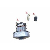 MOTOR + SWITCH + CARBONES PARA PISTOLA DE PINTURA BL0485 BLIM