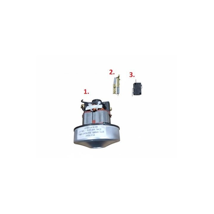 MOTOR + SWITCH + CARBONES PARA PISTOLA DE PINTURA BL0485 BLIM