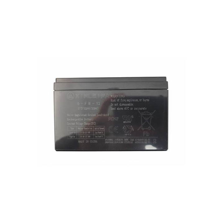 BATERIA 12V 12AH PARA COCHE INFANTIL 33011