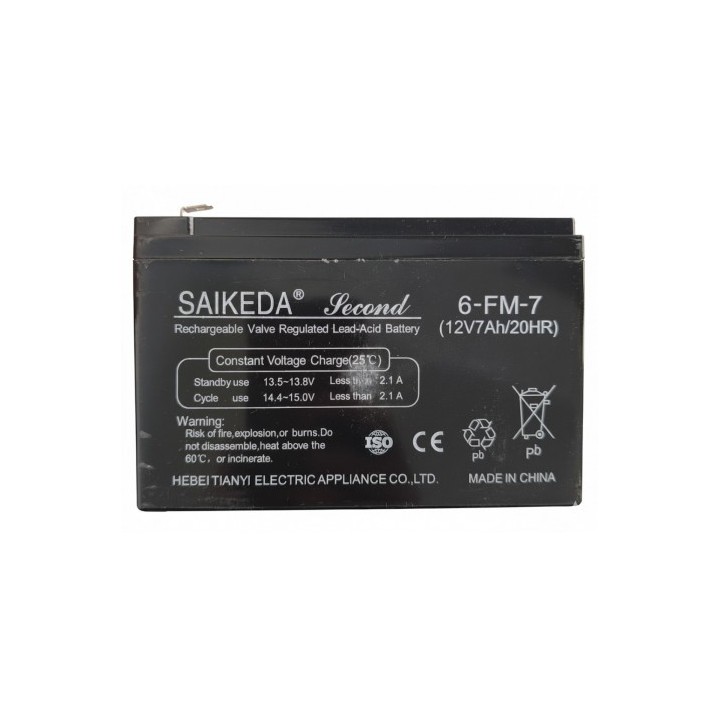BATERIA 12V 7AH PARA MOTOS 33017