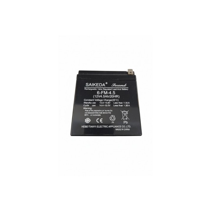 BATERIA 12V 4,5AH PARA MOTOS 33013 33014 33015 33016