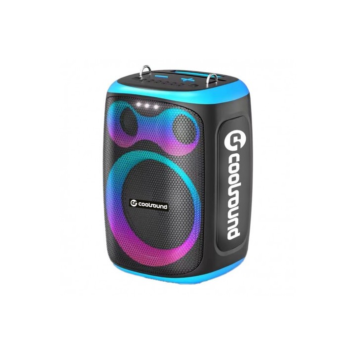 ALTAVOZ KARAOKE PORTATIL COOLSOUND BLAST 8" 300W AZUL
