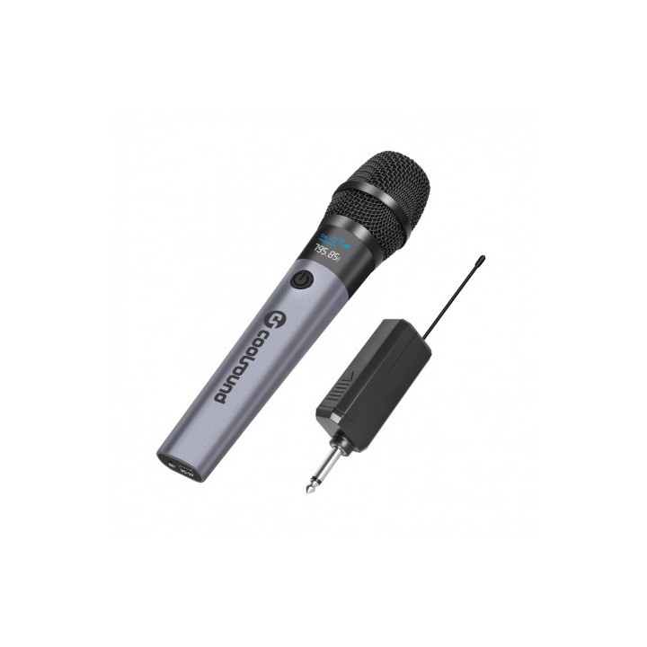 MICROFONO INALÁMBRICO UHF CON RECEPTOR Y BATERÍA COOLSOUND
