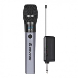 MICROFONO INALÁMBRICO UHF CON RECEPTOR Y BATERÍA COOLSOUND