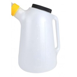 JARRA MEDIDORA 5 LITROS PARA ACEITE CON PUNTA FLEXIBLE