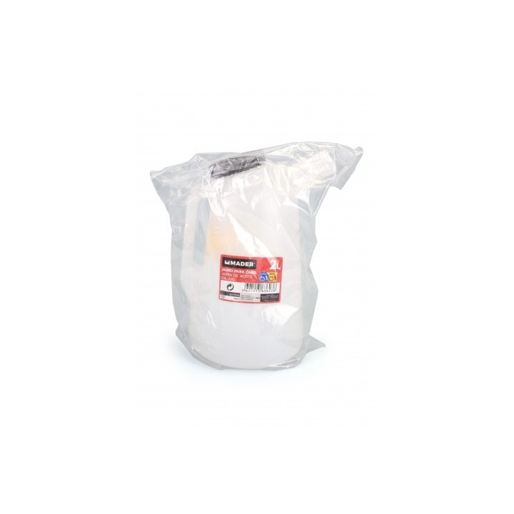 JARRA MEDIDORA 2 LITROS PARA ACEITE CON PUNTA FLEXIBLE