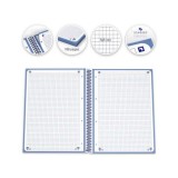 CUADERNO ESPIRAL TAPA DURA AZUL A4+ CUADRICULADO 5X5 OXFORD