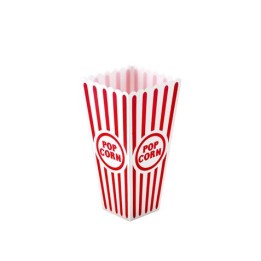 CUBO PALOMITAS PLASTICO 9.5 X 19.3CM ALGON