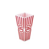 CUBO PALOMITAS PLASTICO 9.5 X 19.3CM ALGON
