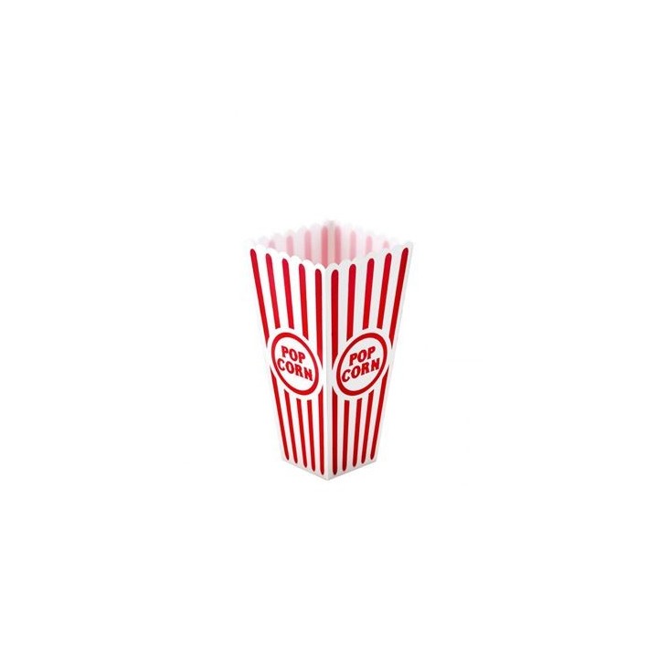 CUBO PALOMITAS PLASTICO 9.5 X 19.3CM ALGON