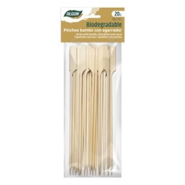 SET 20 PINCHO BAMBU AGARRADOR 180MM ALGON