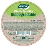 SET 15 PLATOS BIODEGRADABLES 17,5CM ALGON