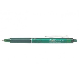BOLIGRAFO DE GEL BORRABLE RETRACTIL PUNTA 0.7MM VERDE PILOT